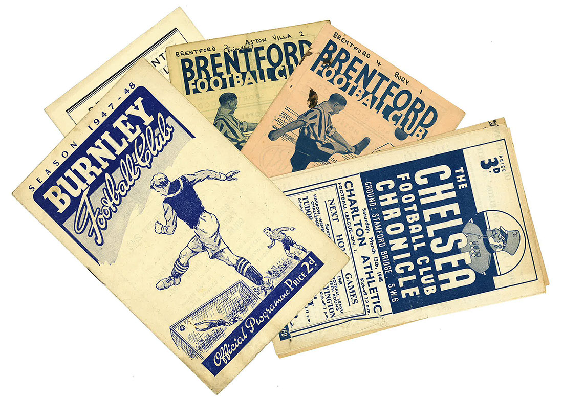 Football Programmes & Sporting Memorabilia Auction