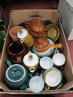 Lot 1190 - Denby ware, part dinner tea service, Langley...