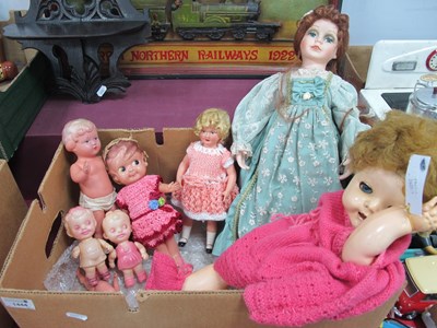 Lot 1444 - A Knightsbridge Porcelain Headed 'Heidi' Doll,...