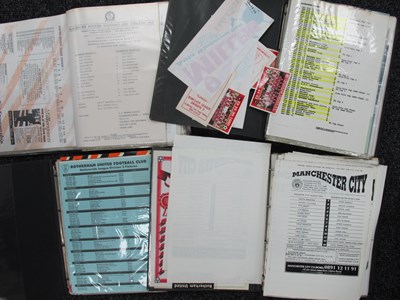 Lot 563 - Rotherham United Reserves Programmes, 1994-5...