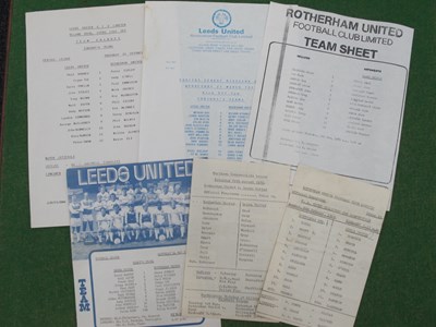 Lot 653 - Rotherham United Youths v. Leeds United Youths...