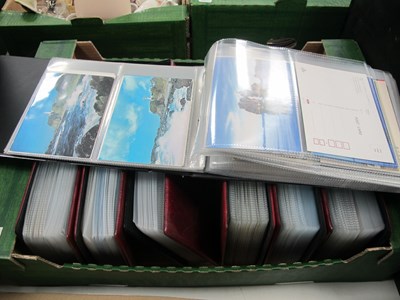 Lot 1183 - Seven Late XX Century Picture Postcard Albums,...