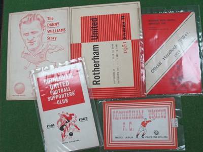 Lot 648 - Rotherham United 1947-8 Photograph Album, 51...