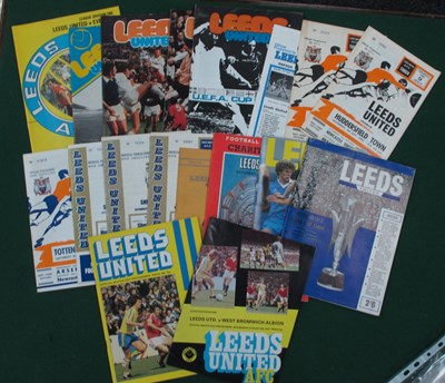 Lot 529 - Leeds United Programmes 1949-50 v. Sheffield...