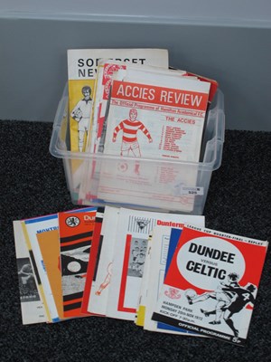 Lot 525 - Scottish Club Programmes, mainly early 1970s...