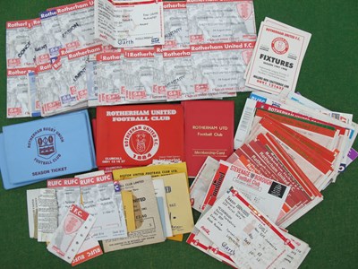 Lot 669 - Rotherham United Tickets, including 71-2 at...