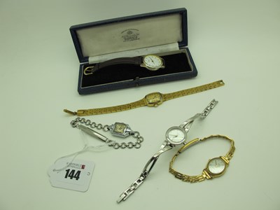 Lot 144 - Summit; An Art Deco Style Ladies Wristwatch,...