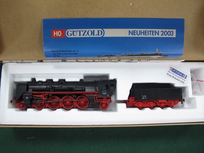 Lot 536 - A Gutzold "HO" Gauge Ref No. 48200 Class BR19...