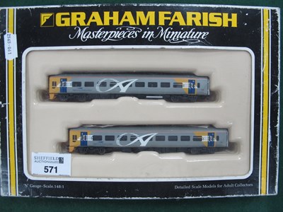 Lot 571 - A Graham Farish 'N' Gauge Ref No. 371552 Class...