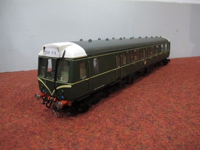 Lot 599 - An "O" Gauge/7mm Kit Built Class 121 DMU BR...