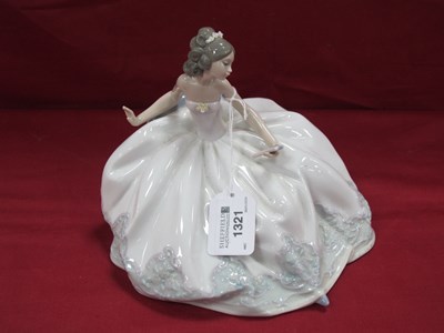 Lot 1321 - Lladro 'At the ball' figurine 5859 15cm h.