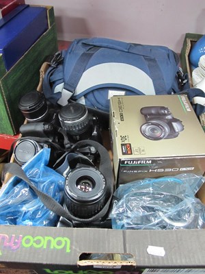 Lot 1074 - Fujifilm finepix HS30 EXR boxed camera...