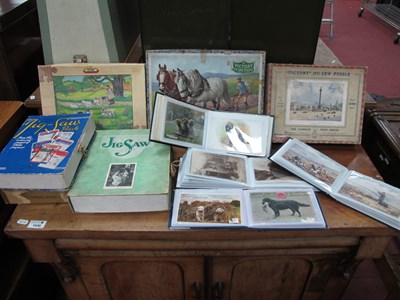 Lot 1116 - Vintage wooden jigsaw puzzles Victory and Chad...