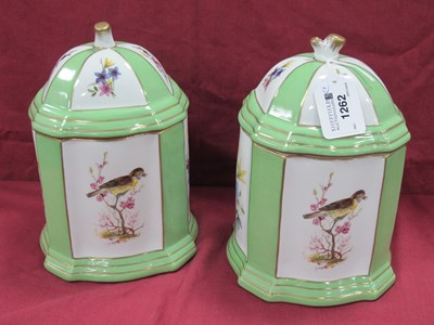 Lot 1262 - Pair of Late XX Century Sevres Style Pottery...