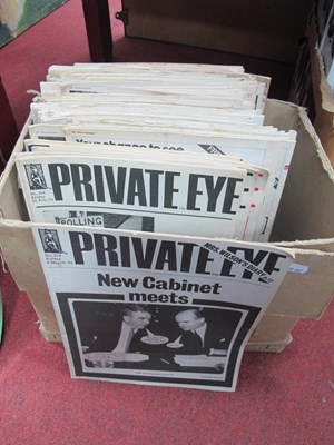 Lot 1088 - A collection of 1970s Private eye magazines. 1...