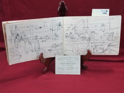 Lot 1426 - Examinations in Art 1961 Rathbone Sketch Book...