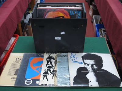 Lot 328 - Elvis Costello Collection, seventeen L.P's and...