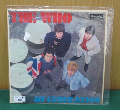 Lot 536 - The Who - My Generation (Brunswick LAT8616,...