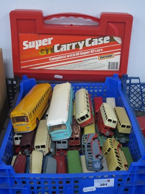 Lot 384 - Over Thirty Dinky Buses, including Wayne bus...