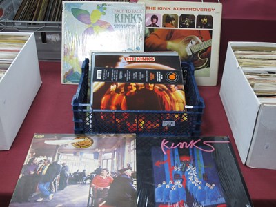 Lot 404 - The Kinks L.P's, nine albums, including The...