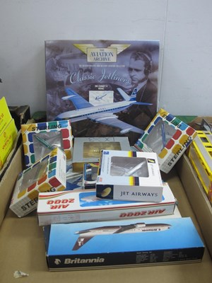 Lot 334 - A collection of diecast and plastic Aircraft...