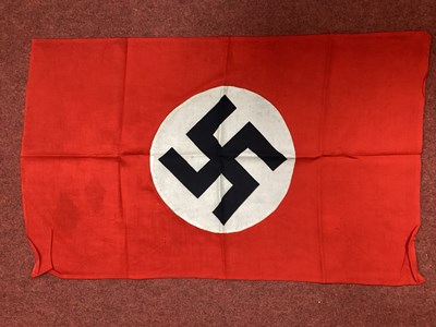 Lot 791 - WW2 German Third Reich NSDAP party flag with...