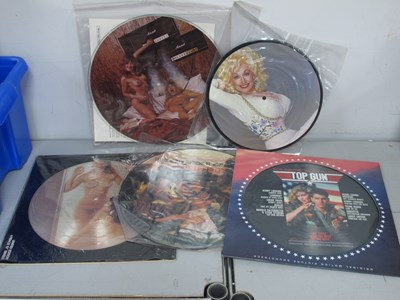 Lot 338 - Picture Discs, five releases to include, Kevin...