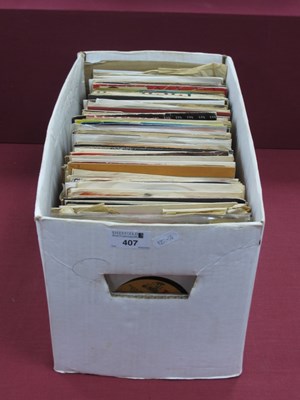 Lot 407 - 7" Singles, generally from the 60's and 70's,...