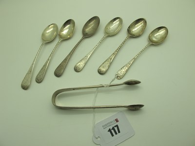 Lot 117 - A Matched Set of Six Hallmarked Silver Coffee...