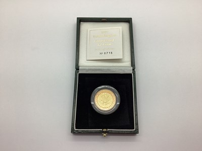 Lot 460 - 1997 Royal Mint UK Gold Proof £2 Coin, boxed...