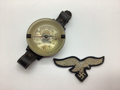 Lot 816 - WW2 German Luftwaffe aircrew navigation wrist...