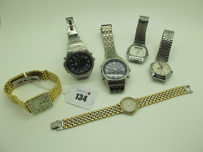 Lot 134 - Ladies and Gent's Wristwatches - Seiko Quartz...