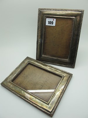 Lot 109 - A Matched Pair of Hallmarked Silver...