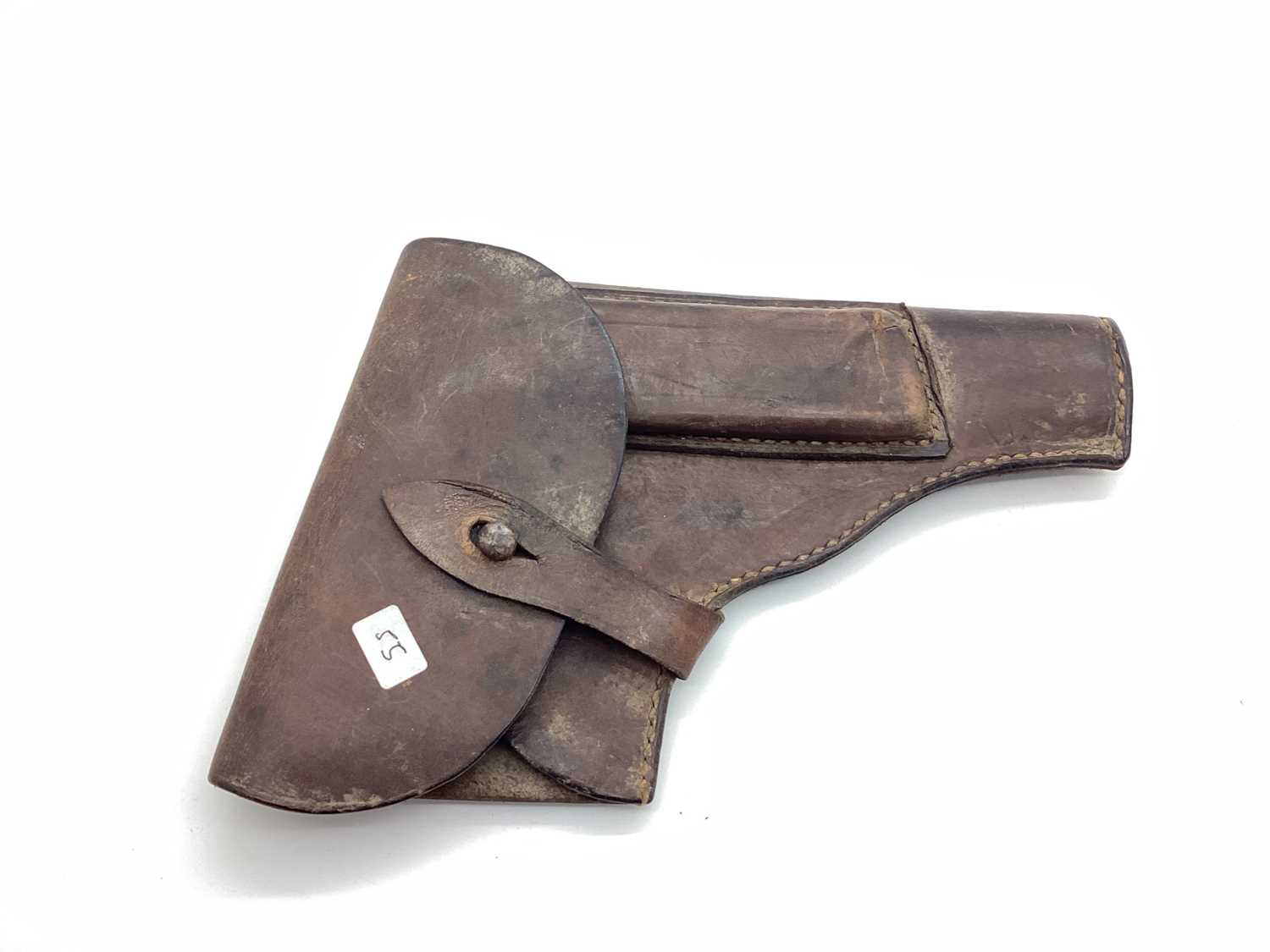 Lot 394 - WW2 German Army P35 Radom Pistol Leather...
