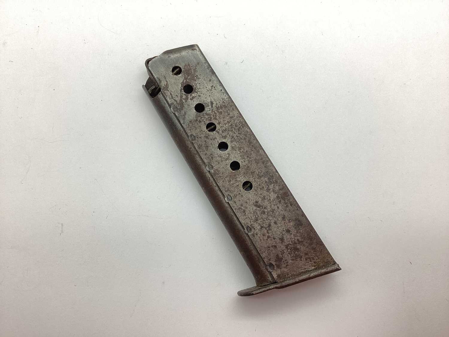 Lot 811 - WW2 Walther P38 Pistol magazine with P38 stamp...