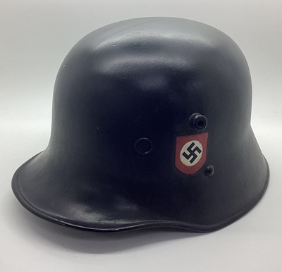 Lot 343 - WWII M16 transitional helmet with more recent...