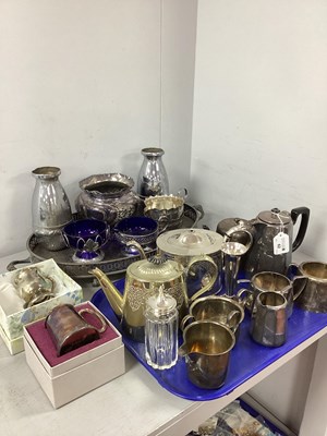 Lot 62 - A Mixed Lot of Assorted Plated Ware, including...