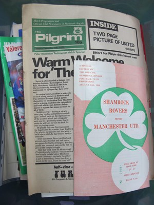 Lot 496 - Manchester United Football Programmes 1960s...