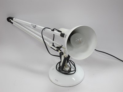 Lot 1393 - 1970s White Anglepoise Table Lamp