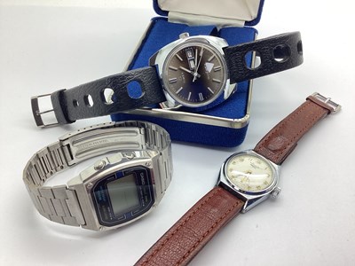 Lot 127 - Timex; A 1970's 'Q' Gent's Wristwatch, the...