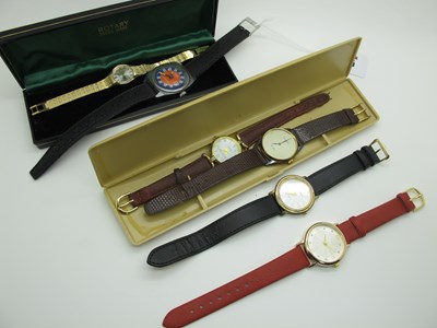 Lot 135 - Anker; A Retro Gent's Wristwatch, the signed...