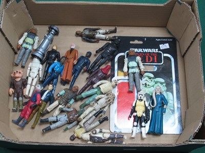 Lot 422 - Twenty Two Original Star Wars Trilogy Plastic...