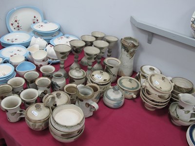 Lot 1158 - Studio Pottery Bowls, Mugs, Tureens, Goblets etc.
