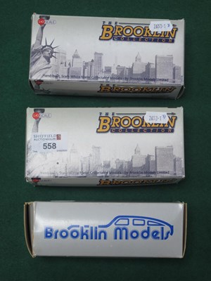 Lot 558 - Three Brooklin 1:43rd Scale Cast Metal Model...