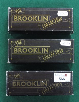 Lot 566 - Three Brooklin 1:43rd Scale Cast Metal Model...