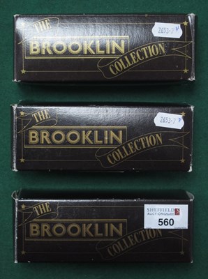 Lot 560 - Three Brooklin 1:43rd Scale Cast Metal Model...