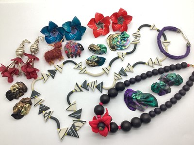 Lot 25 - 1980's Style Costume Jewellery, including...