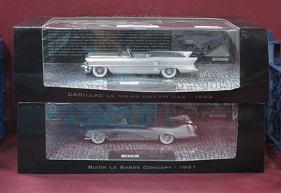 Lot 563 - Two Minichamps 1:43rd Scale Diecast Model Cars...