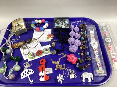 Lot 76 - Hand Made and Other Brooches, together with...