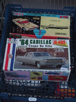Lot 396 - Two Boxed 1/25th Scale Plastic Model Car Kits...